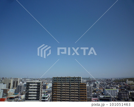 野並上空景色　名古屋市天白区 101051463