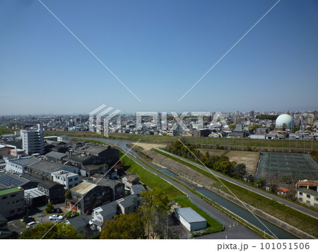 野並上空景色 名古屋市天白区 野並上空景色 名古屋市天白区 101051506