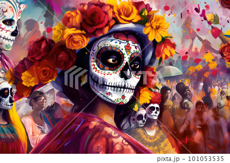 メキシコのお祭り メキシコのお祭り 101053535