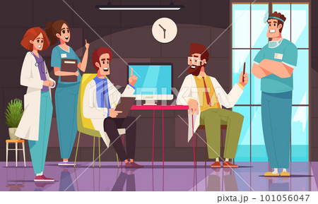 Doctor Cartoon Concept Doctor Cartoon Concept 101056047