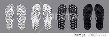 Summer flip flops, sandals for sand beach 101062255