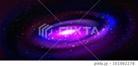 black hole and spiral nebula vector background. black hole and spiral nebula vector background. 101062278