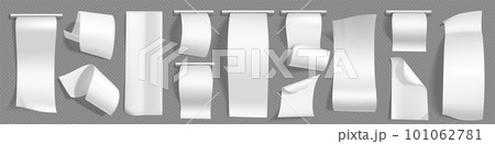 Atm payment receipt paper mockup, transaction bill Atm payment receipt paper mockup, transaction bill 101062781