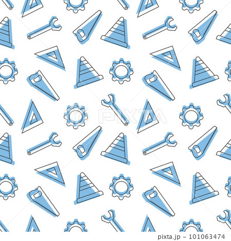 Happy Labor Day Seamless Pattern Design Illustration with Different Professions in Template Hand Drawn Happy Labor Day Seamless Pattern Design Illustration with Different Professions in Template Hand Drawn 101063474