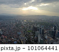 Aerial view morning sunrise at KL 101064441