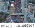 東京タワーから望む赤羽橋交差点 101065307
