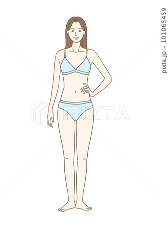 ダイエットに成功したスタイルの良い女性 101065459