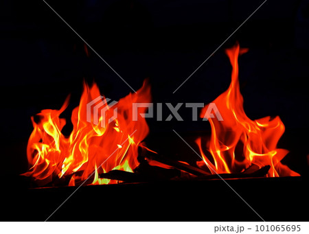 燃え盛る炎 燃え盛る炎 101065695