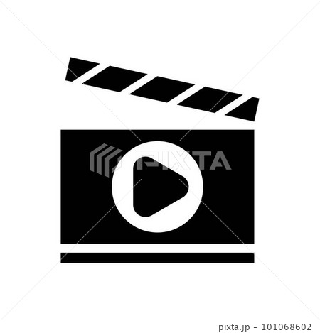 Clapboard logo images illustrationのイラスト素材 [101068602] - PIXTA