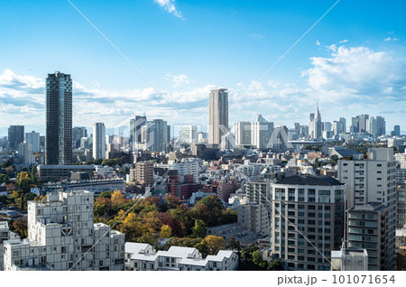 六本木から新宿方面を見た景色 101071654