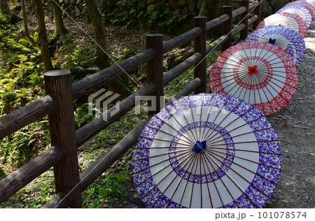 岡崎城 和傘のオブジェ 徳川家康誕生の地 お花見スポット 岡崎城 和傘のオブジェ 徳川家康誕生の地 お花見スポット 101078574