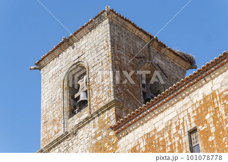 Trujillo main square. Church of San Martin Trujillo, Caceres, Spain. 101078778