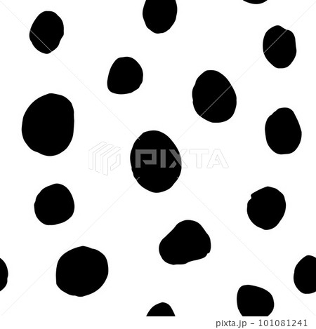 Seamless neutral polka dots pattern. Abstract background Seamless neutral polka dots pattern. Abstract background 101081241