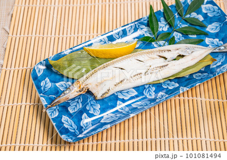 サヨリの塩焼き サヨリの塩焼き 101081494