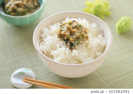 春の到来、ふき味噌 101082091