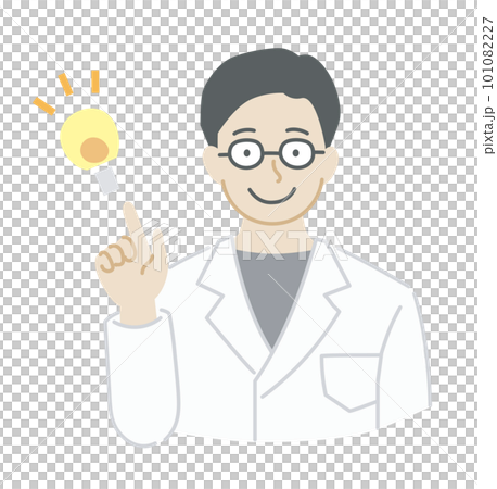 Male doctor who came up with an idea 101082227