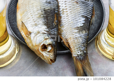 Sun dried fish for beer. Sun dried fish for beer. 101084228