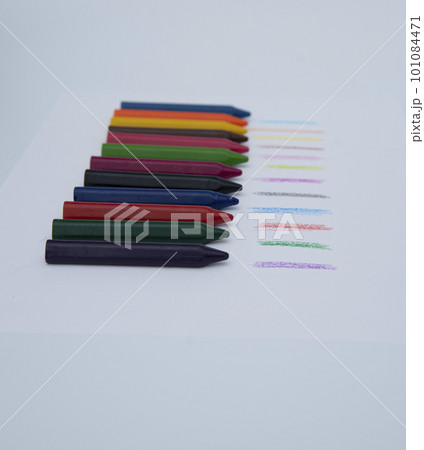 Colorful Pastel oil pancils .close -up.copy and space. Colorful Pastel oil pancils .close -up.copy and space. 101084471