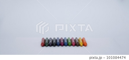 Colorful Pastel oil pancils .close -up.copy and space. Colorful Pastel oil pancils .close -up.copy and space. 101084474