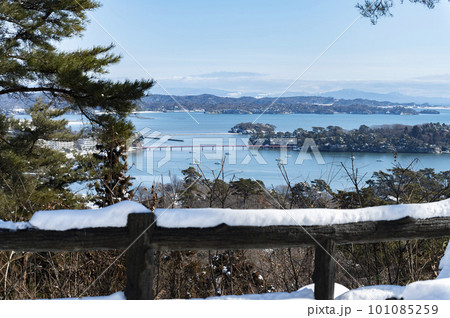 冬の日本三景　松島 101085259