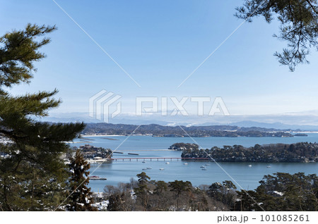 冬の日本三景　松島 101085261