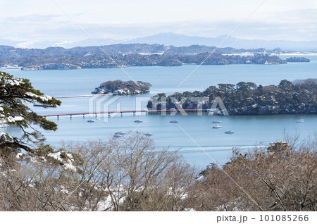 冬の日本三景　松島 101085266