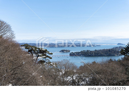 冬の日本三景　松島 101085270