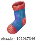 sock watercolor hand drawn painting  101087346