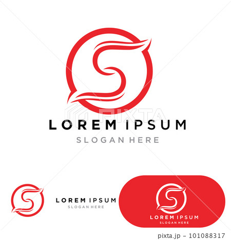 Business corporate S letter logo 101088317