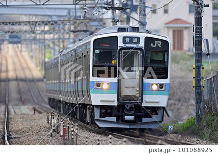 中央本線　四方津ー上野原　JR東日本　211系　N303編成（長野） 101088925