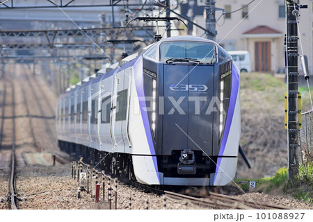 中央本線　四方津ー上野原　JR東日本　E353系　S117編成（松本）　あずさ　かいじ 101088927