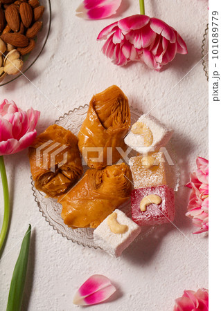 Baklava and Turkish Delight Baklava and Turkish Delight 101089779