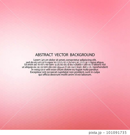 pink vector illustration. abstract modern background eps 10 101091735