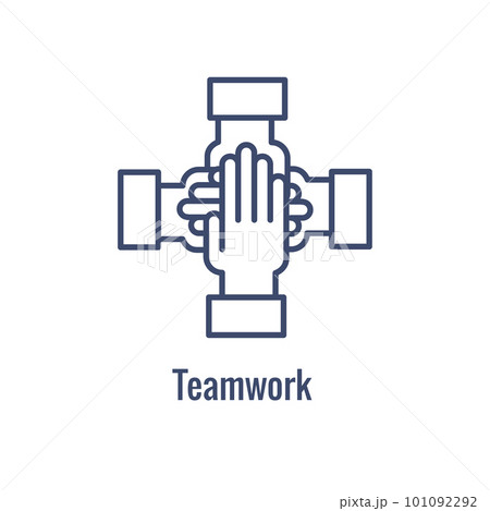 Core Values icon with value driven icon describing part of core values Core Values icon with value driven icon describing part of core values 101092292