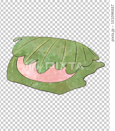 Kashiwamochi 插圖（桃子） 101096887