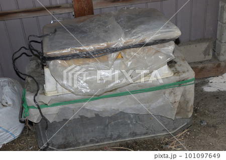 ぼかし肥の発酵熱利用のトウモロコシ発芽 101097649