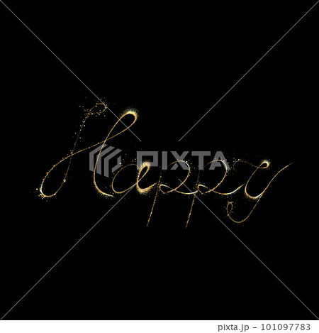 golden alphabet letters collection. concept of golden luxury alphabet decoration text 101097783