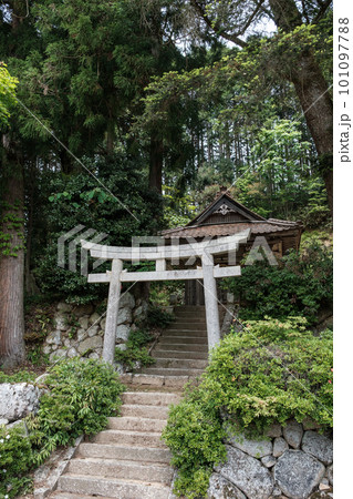 田舎にひっそりと建つ神社（兵庫県豊岡市但東町：若宮神社） 101097788