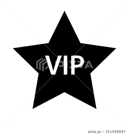 VIP icon vector for graphic design, logo, website, social media, mobile app, UI VIP icon vector for graphic design, logo, website, social media, mobile app, UI 101098087
