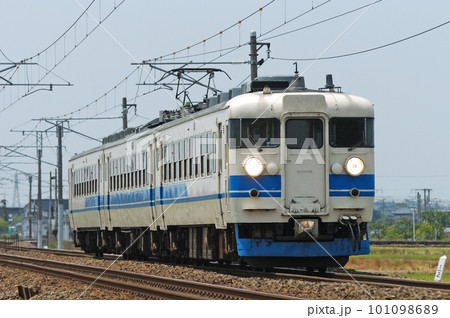 北陸本線 美川ー加賀笠間 JR西日本 475系 A14編成(金沢) 北陸本線 美川ー加賀笠間 JR西日本 475系 A14編成(金沢) 101098689