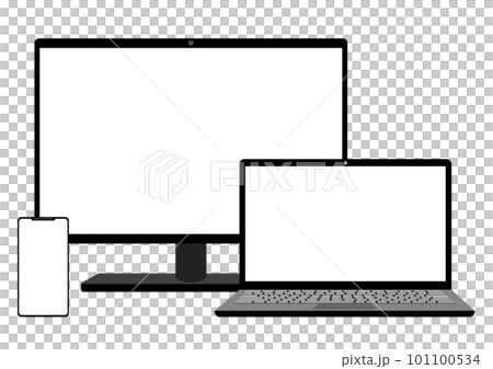 筆記本電腦、液晶顯示器和智能手機 筆記本電腦、液晶顯示器和智能手機 101100534