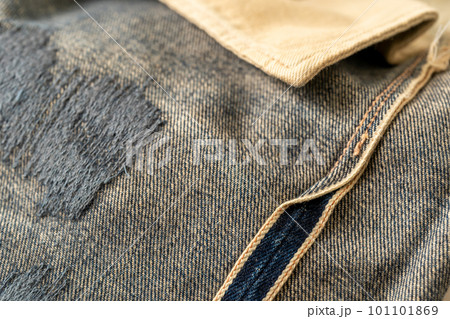 LEVI'S501XX　VINTAGE　1937年　復刻　ワークユニフォームリペアード　リペア 101101869