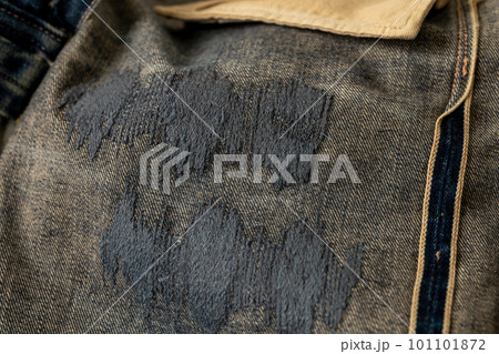 LEVI'S501XX　VINTAGE　1937年　復刻　ワークユニフォームリペアード　リペア 101101872