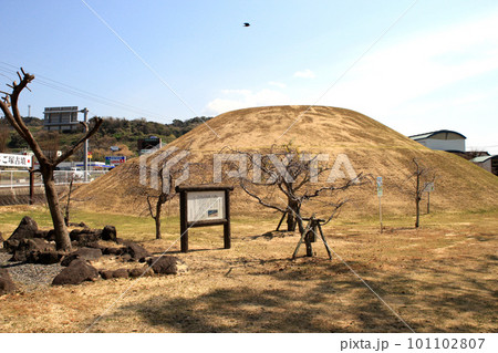 長崎県の観光スポット「歴史公園　彼杵の荘」　ひさご塚古墳 101102807