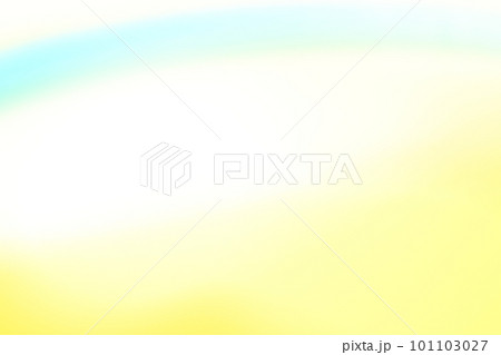 白地の背景に青・黄色の緩やかな流れ・ライン 白地の背景に青・黄色の緩やかな流れ・ライン 101103027