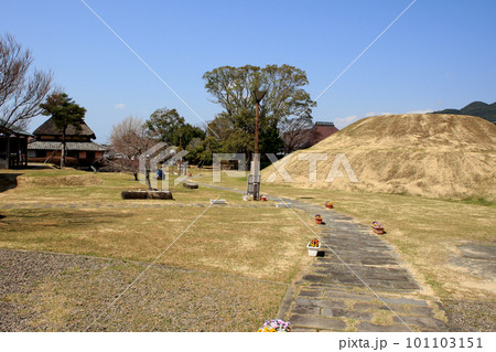 長崎県の観光スポット「歴史公園　彼杵の荘」　ひさご塚古墳 101103151
