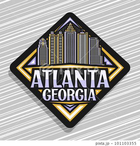 Vector logo for Atlanta 101103355