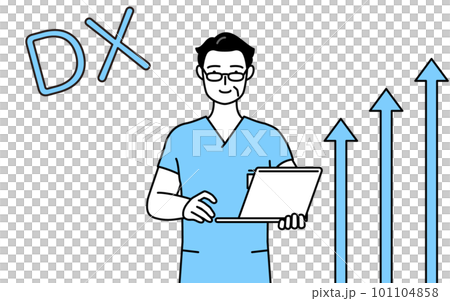 DX形象，中老年男護士、理療師、職業治療師、言語治療師、護理助理工作取得成功 101104858