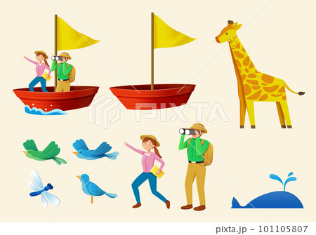 Sea adventure story element set 101105807