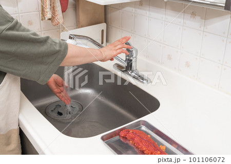 【鮭の生筋子からイクラの醤油漬けを作る】 【鮭の生筋子からイクラの醤油漬けを作る】 101106072